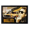 Tableau décoratif en pvc Steve McQueen Mustang Bullitt Vintage