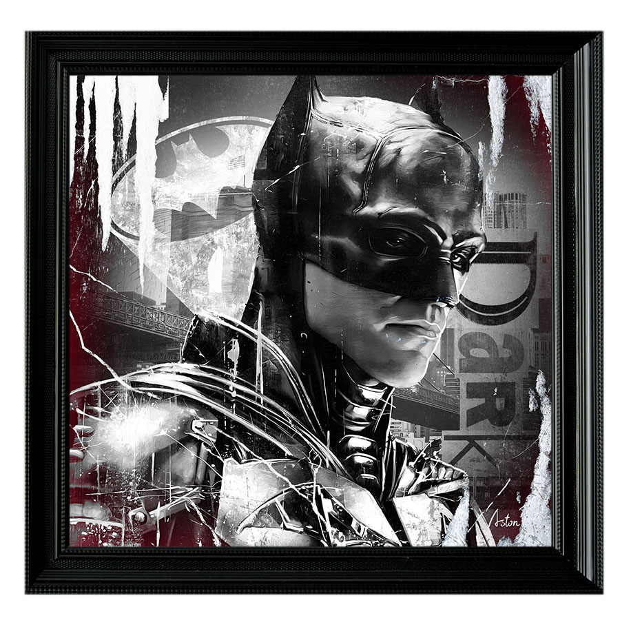 Tableau décoratif en pvc Batman vintage design