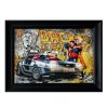 Tableau décoratif en pvc Retour vers le future - Back to future - Delorean voiture vintage design