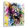 Tableau déco en verre plexiglas Bob Marley pop art et street art