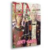 Tableau déco en verre plexiglas American gothic - Grant Wood - Pop art