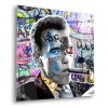 Tableau déco en verre plexiglas Arnold Schwarzenegger Fat street art