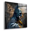 Tableau déco en verre plexiglas Batman DC Comics polygonal