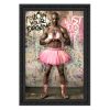 Tableau décoratif en pvc Boxeur et danseur - design - pop art - street-art